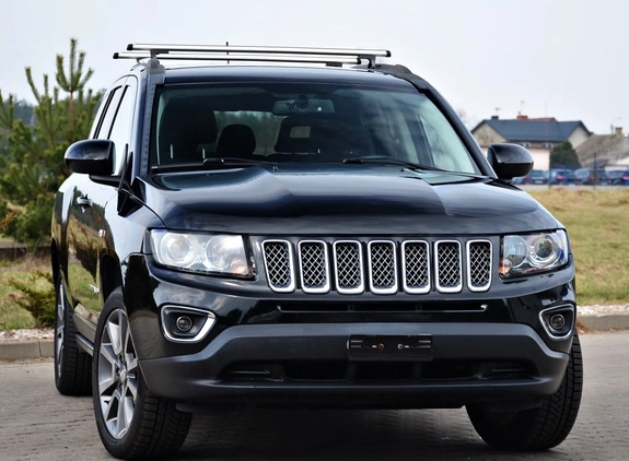 Jeep Compass cena 49700 przebieg: 222000, rok produkcji 2013 z Cybinka małe 277